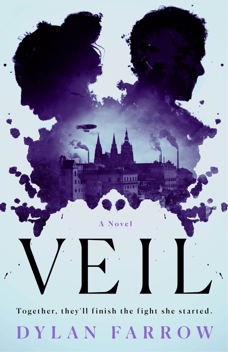 VEIL is @realdylanfarrow's thrilling sequel to HUSH, one of the most talked about YA fantasies of 2020. Available 4/26. Add it on Goodreads: bit.ly/VeilGR2 Cover designer: Ervin Serrano Cover photos: Shutterstock