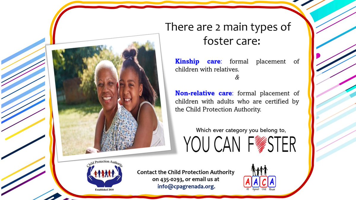 CPA_Grenada's tweet image. Care requires love, not DNA. Happy Foster Care Friday! T.G.F.F. - Thank God For Fostering!#FosterCare #FostersSaveLives