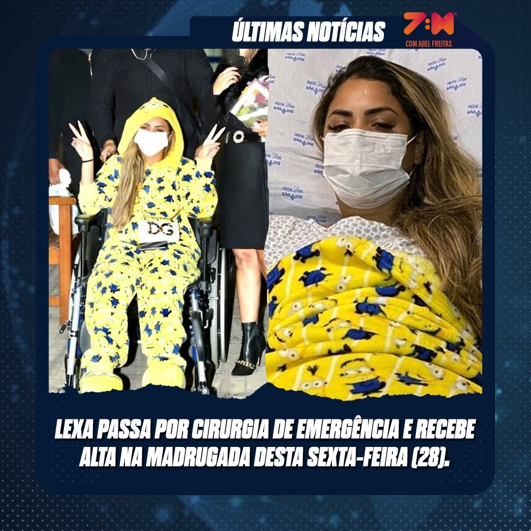 abel7minutos's tweet photo. Ela passa bem!
Saiba mais: https://t.co/LVIXVJ1ixB
@abel7minutos
#lexa #cantora #internação #alta #hospitalsaoluiz #morumbi #lançamento #taradinha #mckevinho #funk #estreia #musica #mcguime #esposa #funkeiros #youtube #tvband #famosos https://t.co/CVV99AstsH