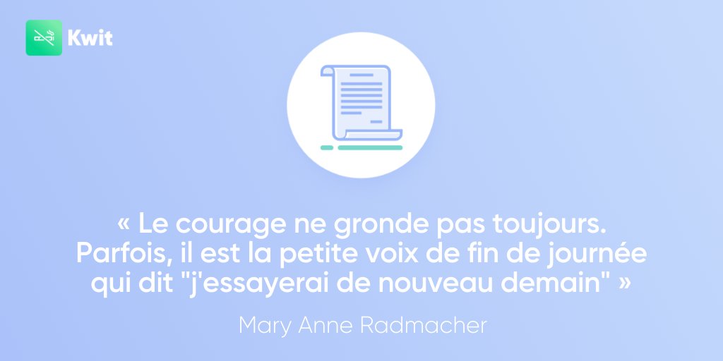 kwitapp's tweet photo. Les écarts font partie du processus mais il ne faut pas lâcher prise. Ayez confiance en vous, retrouvez votre motivation grâce aux facteurs qui vous ont fait arrêter de fumer et n'oubliez pas que vous êtes plus fort que vous ne le pensez. 💪
#kwitapp #quitsmoking https://t.co/5IrgXV2BF0