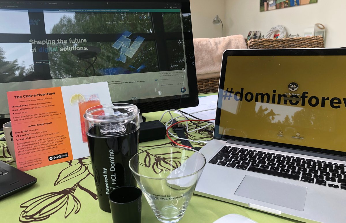thank you HCL for this present, it represents your investments in #hclsoftware : shake the products, put in new features and create a nice cocktail to please the customer !

#hclswlobp #hcldomino #hclambassador #dominoforever