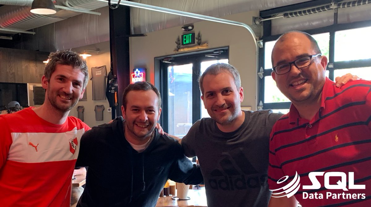 sqldatapartners's tweet image. SQL Data Partners wants to give a special thank you to @Mariano_Kovo @lucashfernandez & @gbissio for their help with a recent customer's server upgrade! The customer said our team "was an essential element to the success." buff.ly/397ROIC
#sqldatapartners #sqlupgrade