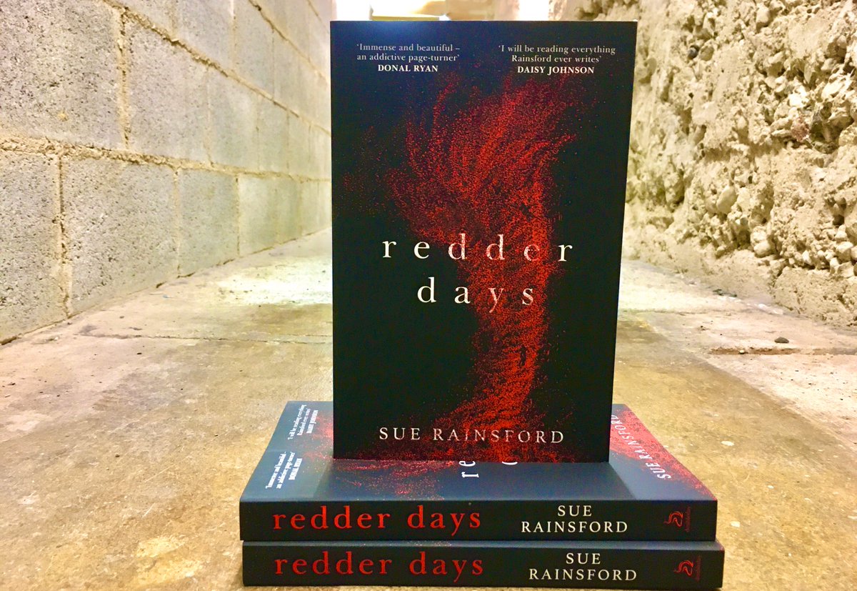 Hodges_Figgis's tweet photo. New to store - Sue Rainsford’s brilliant new novel Redder Days is now available 🟥 #irishwriters @humbird_fuil https://t.co/9zWUUk1QFd