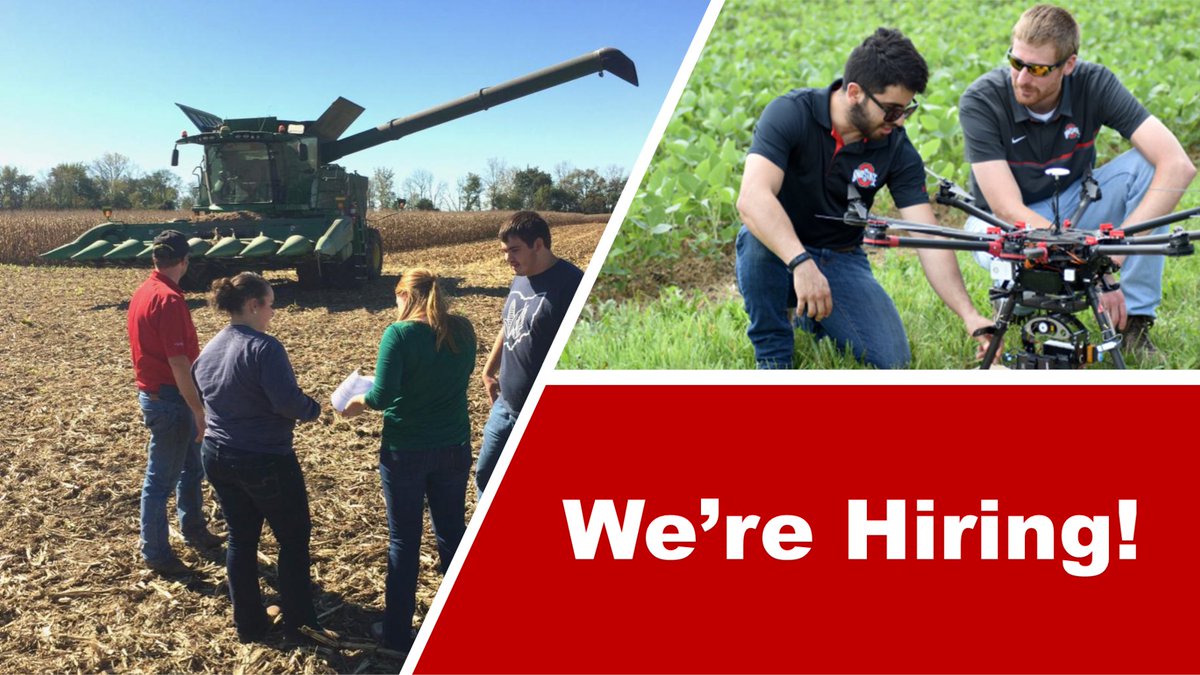 OhioStatePA's tweet photo. Are you interested in learning more about conducting and communicating on-farm research? This internship opportunity is for you! 
Gain real-world experience with agronomic crops in Ohio, as well as Extension and outreach. #eFields21 #AgTech
Apply today at: https://t.co/EonagwGwE5 https://t.co/1TEdbTBDTT