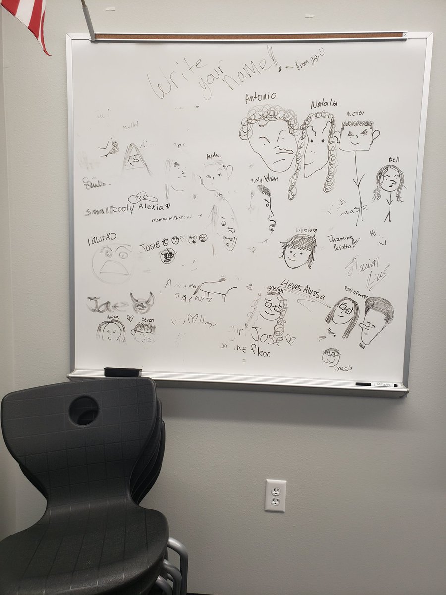 MissBohr_Math's tweet photo. Students' artwork on their last day of middle school! I will miss them all! @IMMSLions @CastleberryISD https://t.co/I7uqQGKyJu