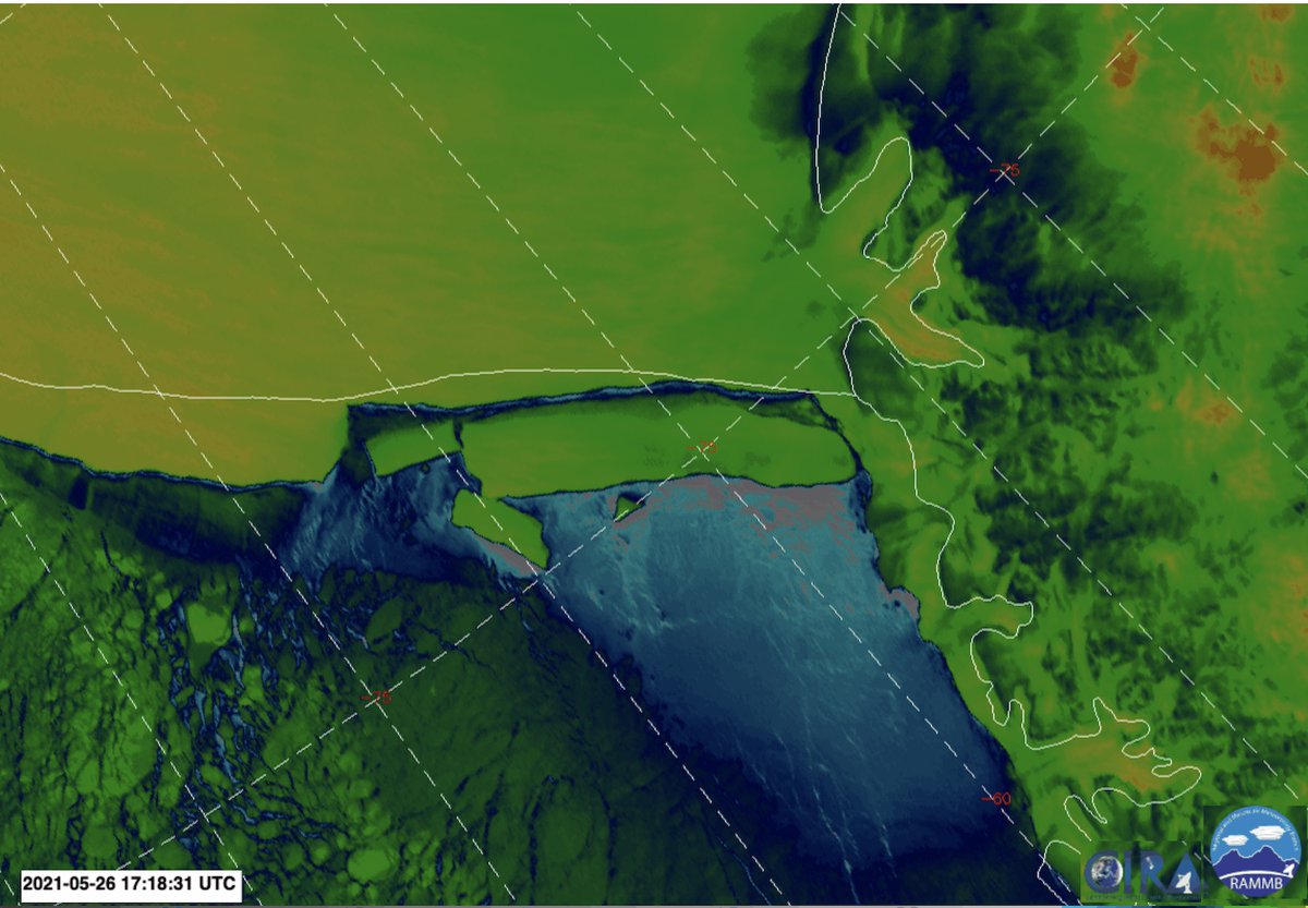In early May 2021, the Ronne Ice Shelf in West Antarctica produced one of the largest icebergs to break off from Antarctica in the recent past, and currently the largest in the world. See satellite images and read more at bit.ly/2RRToJ4.
