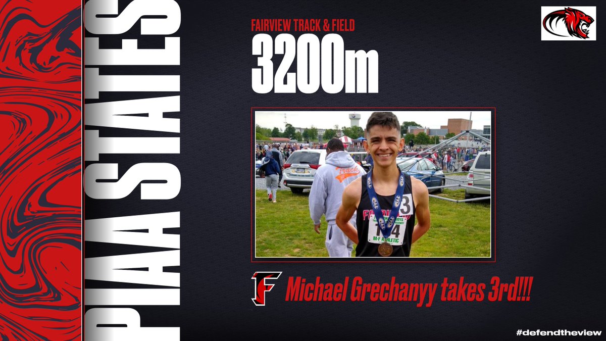 Update from Shippensburg - Michael Grechanyy places 3rd in the 3200m and improves his personal best to 9:36.  Well done!