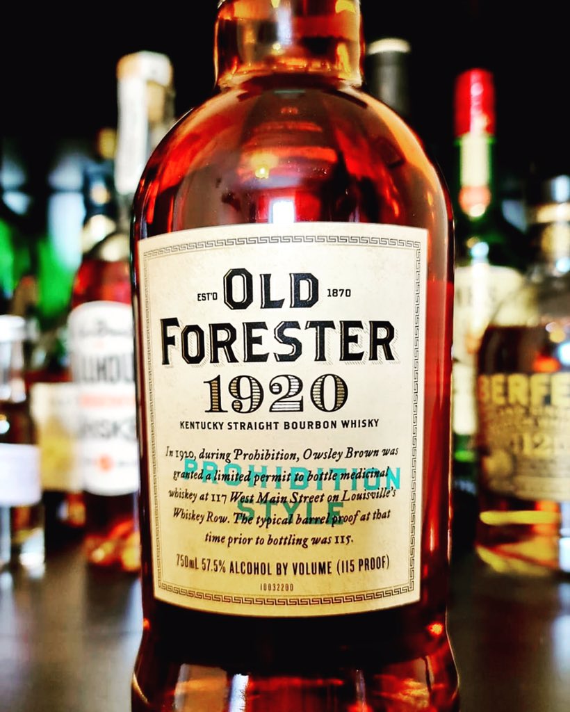 BourbonGents's tweet photo. Happy Friday folks! How have we not nabbed one of these before? Old Forester 1920, donβt mind if we do #bourbon #whiskey #oldforester #oldforesterbourbon #oldforester1920 #prohibitionstyle #bourbongents https://t.co/QopXv9Ah9y