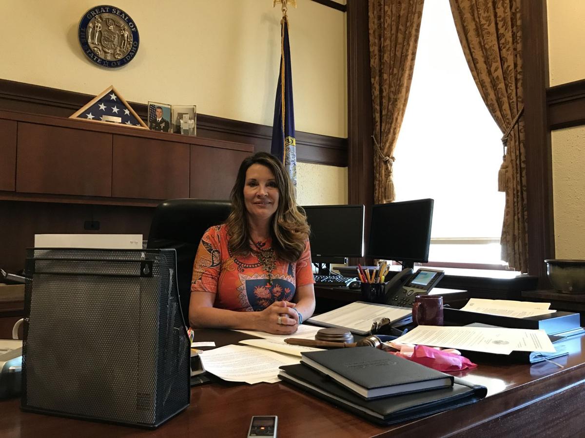 BetsyZRussell's tweet photo. Eye on Boise: UPDATE: McGeachin issues defiant response to Gov. Little's action today; new AG's opinion finds her exec order illegal, unconstitutional #idleg #idpol https://t.co/FYebH1XQbI https://t.co/60sQXGJtRQ