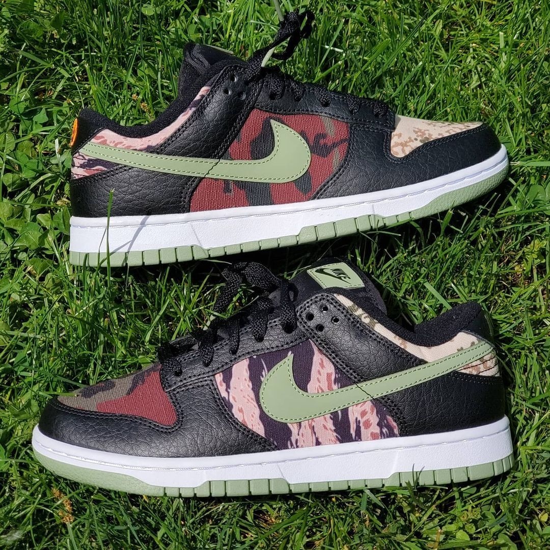 crazy camo dunk