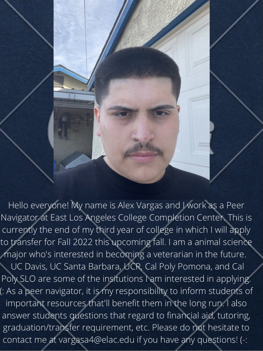 Elaccompletion's tweet photo. Happy Friday Huskies 🐾 Meet Alex, our Peer Navigator at the Completion Center (-: https://t.co/7pbevw7Ye9