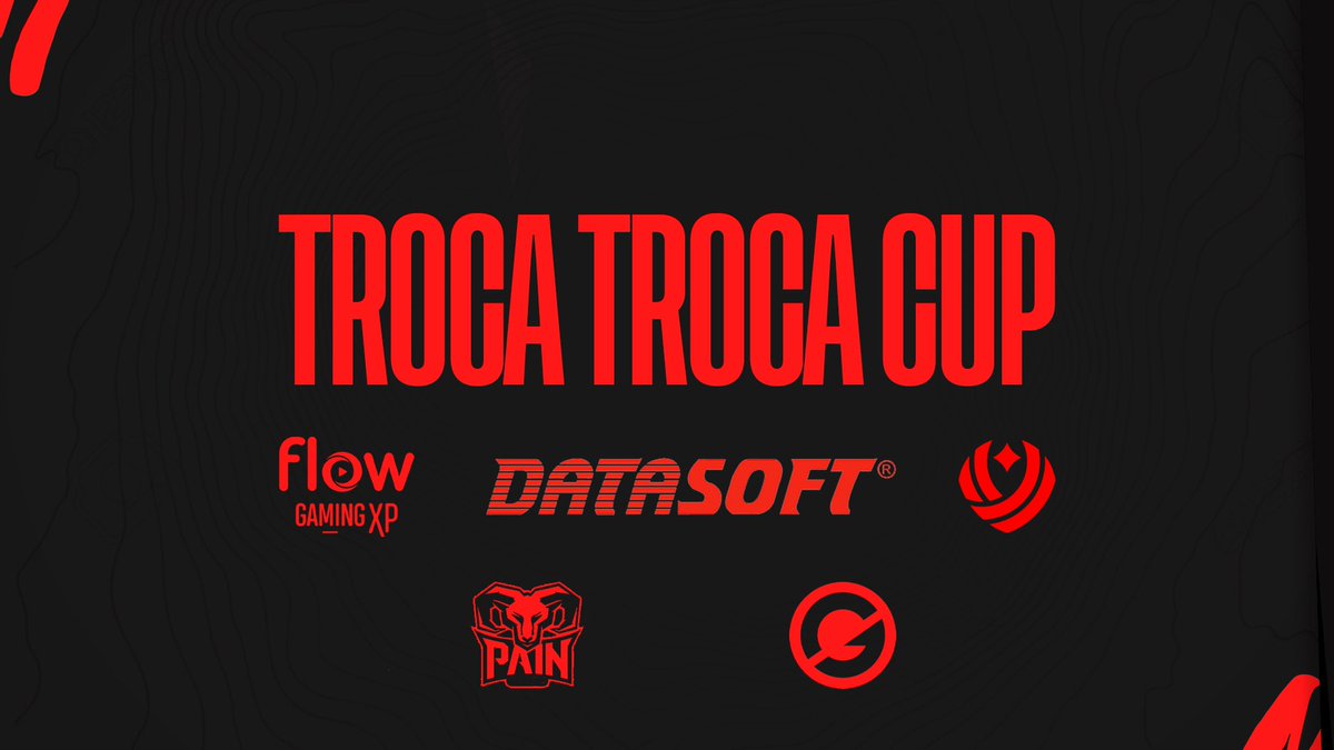 TrocaTrocaTeam's tweet photo. Troca Troca Cup | Season 4 ๐
Mรกs fuertes que nunca.
Peleando con pelotas por el honor.
๐ 22:00hs | Previa con los competidores
๐ 24:00hs | Inicio
๐บ https://t.co/LR0Y8rrgJk
#SomosLaTroca
@flowgamingxp - @DATASOFTAR - @TemporadaJuegos - @GamersClubCS - @pain_store https://t.co/UMspea9z8n