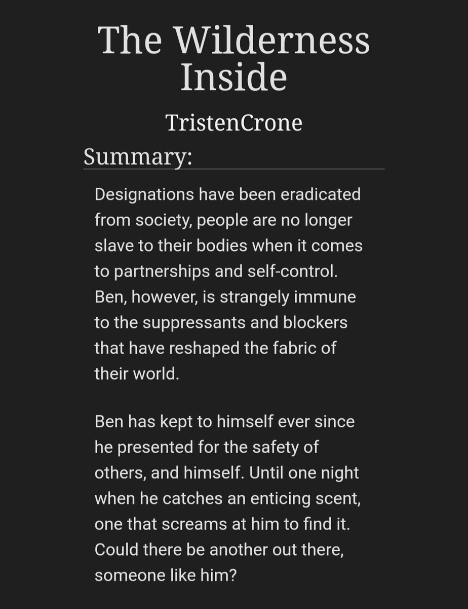 TristenCrone's tweet photo. Evening boost! It's here! Chapter 4 of The Wilderness Inside😈
We've got some sexy times incoming, hold on to your hats! https://t.co/U1RnnD1xEb
#Reylo #StarWars #BenSolo #Rey #Omegaverse #Virgins #NSFW #AlphaBen #OmegaRey #FanFic #FanFiction https://t.co/pjCJZLn07B https://t.co/Zc0HsMTr2h