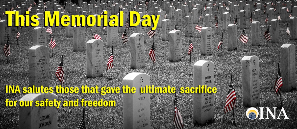 INASecurity's tweet photo. #MemorialDay #MemorialDayWeekend #MemorialDay2021 https://t.co/oahwi6UtVi