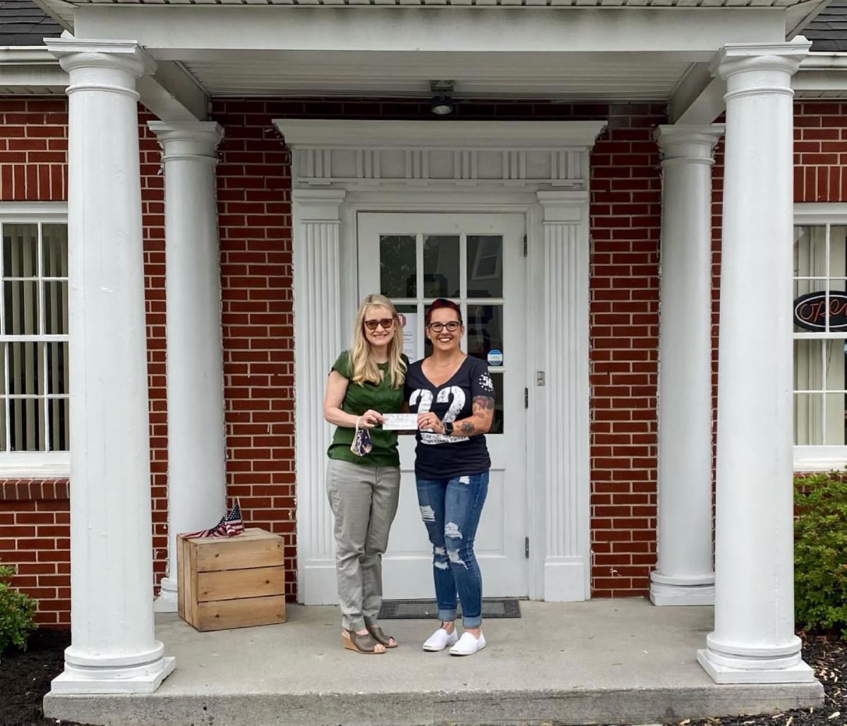 CompeerLeb's tweet image. Thank you to Prismatic Ink Tattoo for raising $240 through the Semicolon Fundraiser! This donation will directly support veterans of Lebanon County and CompeerCorps. Thank you for your continued support!