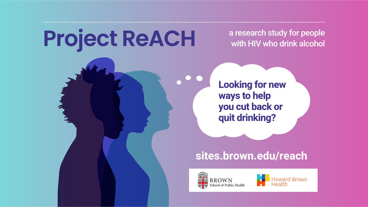 howardbrownhc's tweet photo. Are you living with HIV and looking for new ways to help you cut back or quit drinking?

See if you might be eligible for this paid research study by completing a brief survey at https://t.co/65IeMb8e5V

#PaidResearchStudy #HIVstudy #HIVandAlcohol #ProjectReACH https://t.co/2uQuApkIvP