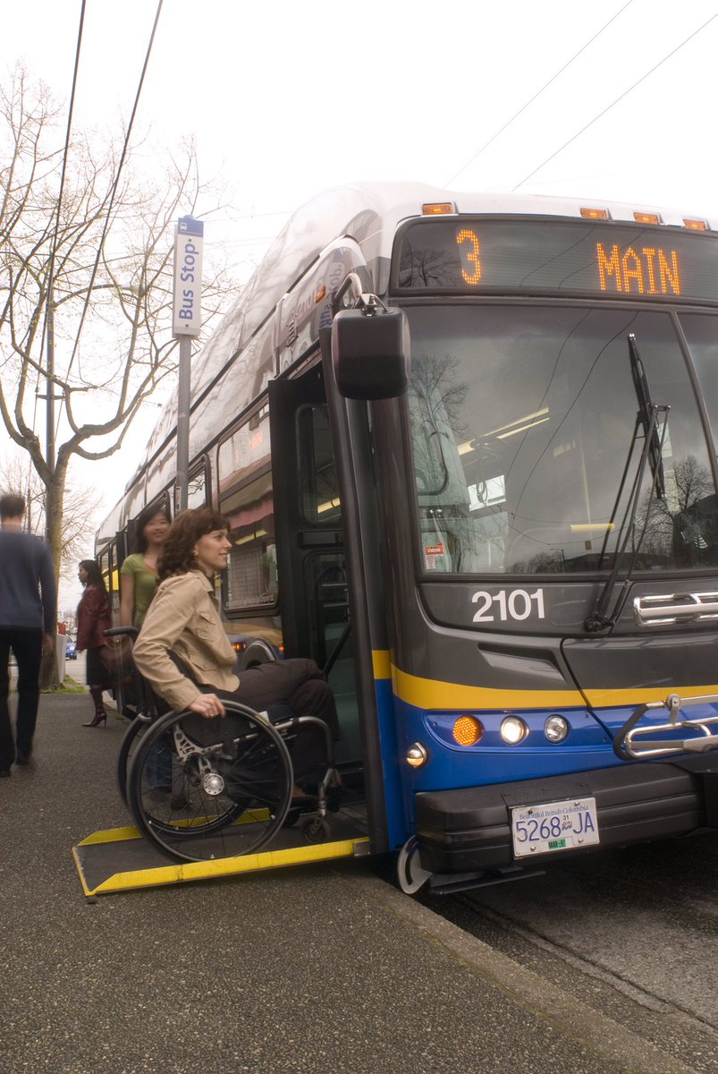 PowerToBe's tweet photo. Accessible transit is key to independence and quality of life for people living with barriers. On May 31, Vancouver’s @ParkBoard will vote on a motion recommending @TransLink consult with stakeholders before making bus route changes. Read the motion here: https://t.co/ysMklFQmBC https://t.co/q0iI5LXYPS