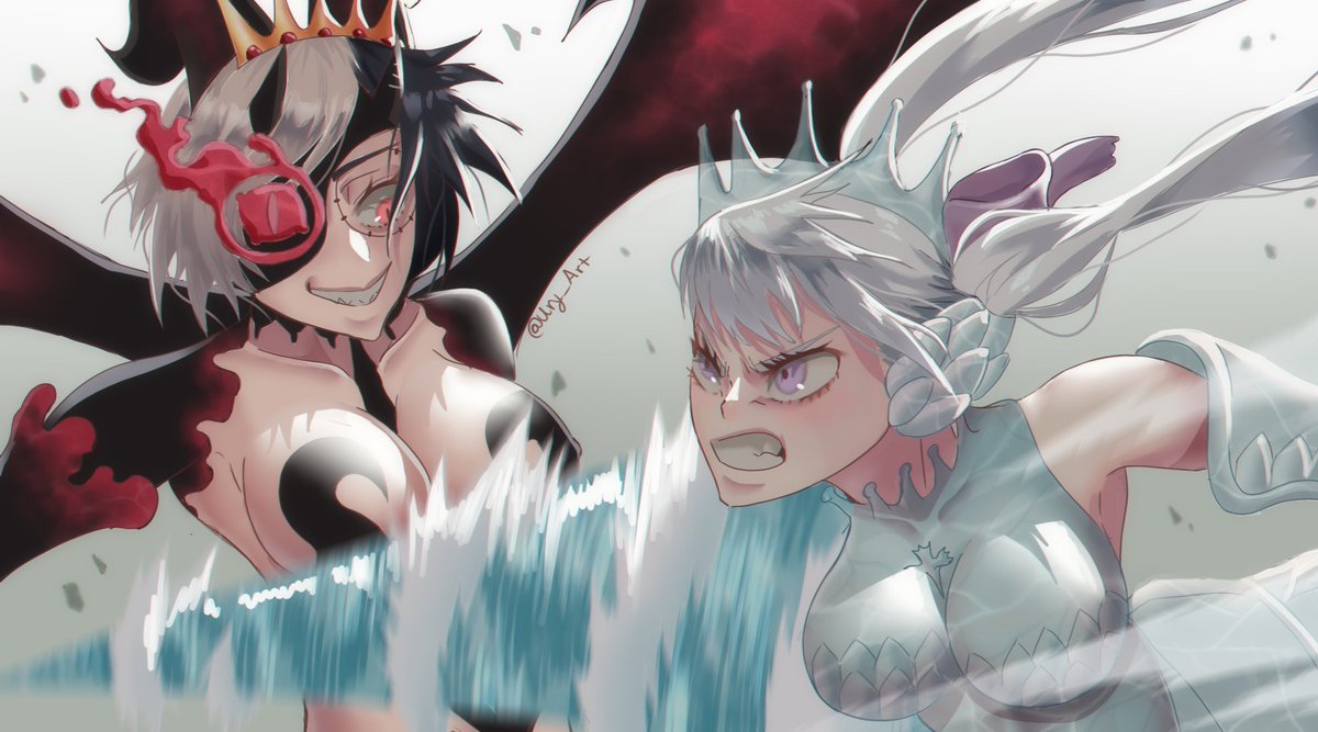 Ury_Art's tweet photo. Me hypee viendo los Spoilers de esta semana, así que hice rápido este FanArt ksdjasf
¡Noelle VS Vanica 2nd Round!
#BCSpoilers #BC294
>HD 1728x960px 1.59 MB https://t.co/2aspQLLOC5 https://t.co/Z0xSXuGnoU