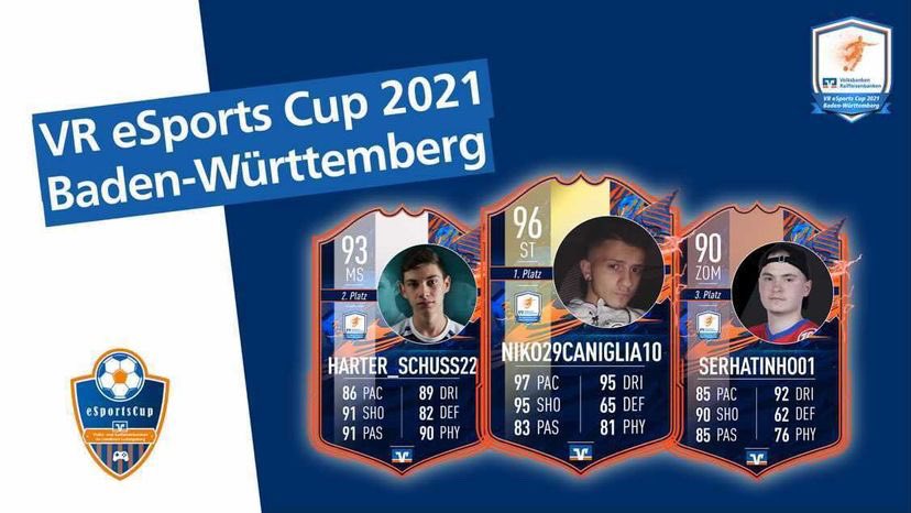 harterschuss22's tweet photo. Konnte mir den zweiten Platz beim heutigen VR eSports Cup in Ludwigsburg. Somit für das Grand Final qualifiziert. Danke @esporteventgmbh für die sehr gute Organisation.
Ggs an @NikoCaniglia
Btw. schön das @YayaPogbaa wieder zurück ist!
#eSports #fifa #Vrcup https://t.co/BC43vaB8Wl