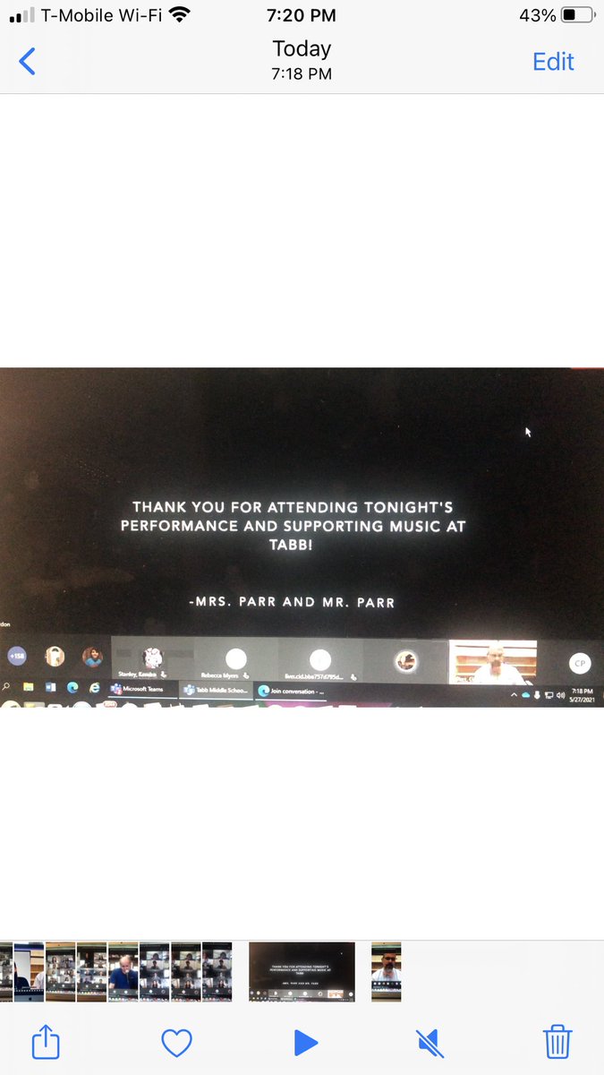 CherylMParr's tweet photo. Nice job, Parr fam.  🎹🎼🧡🖤🧡🎶🎵 #tabbzone #virtualconcert https://t.co/OZjPpwMh3n
