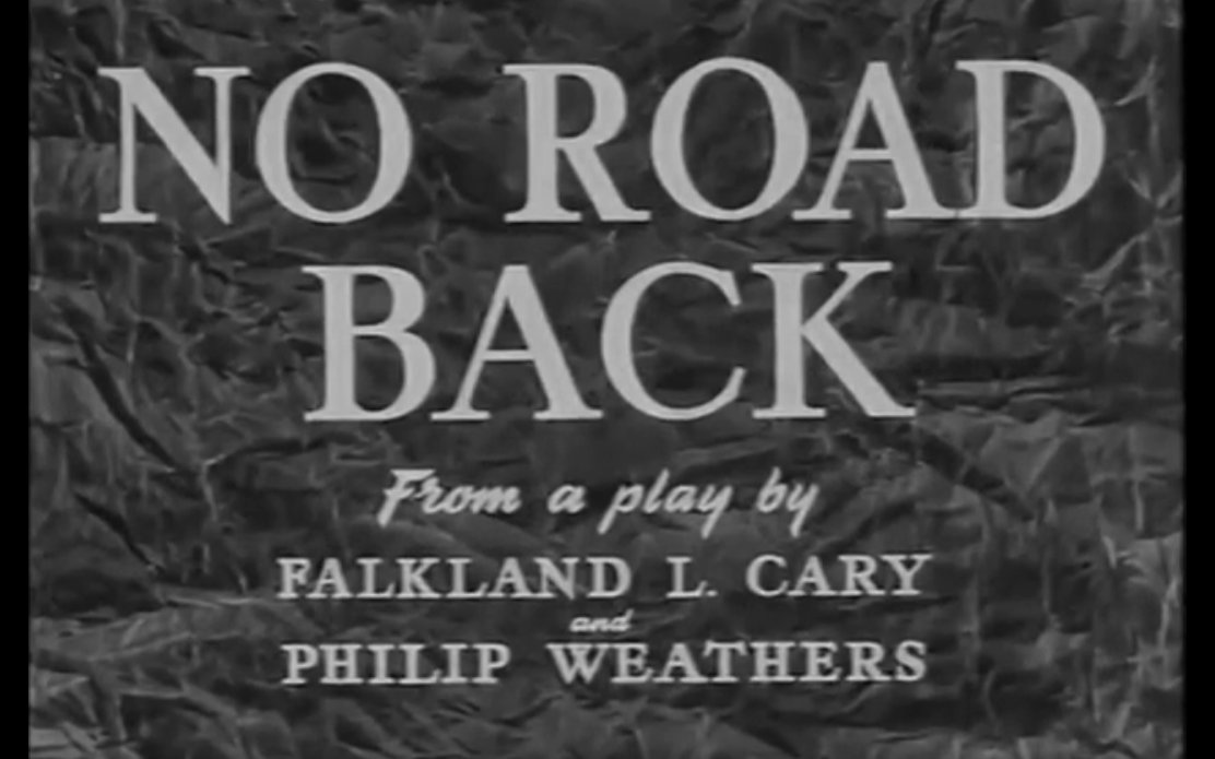 Sean Connery's first credited role, movie from 1957 #SeanConnery #NoRoadBack1957 #MontgomeryTully #SkipHomeier #PaulCarpenter #PatriciaDainton #NormanWooland