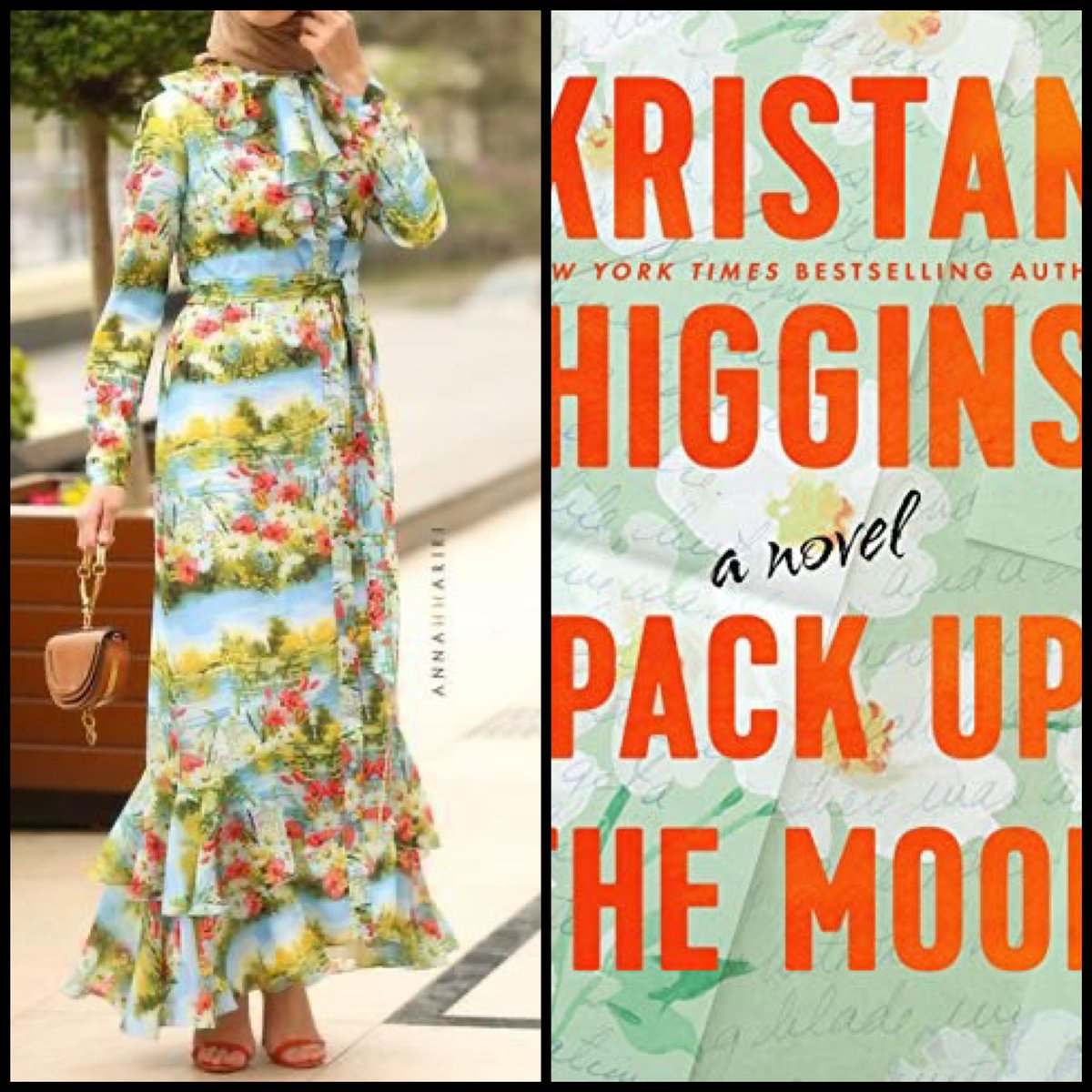 sayz456's tweet photo. @Kristan_Higgins since you asked 
I’m looking forward to this book
#PackUpTheMoon by Kristen Higgans as #HijabOutfit https://t.co/Pd1hy9SQ4y