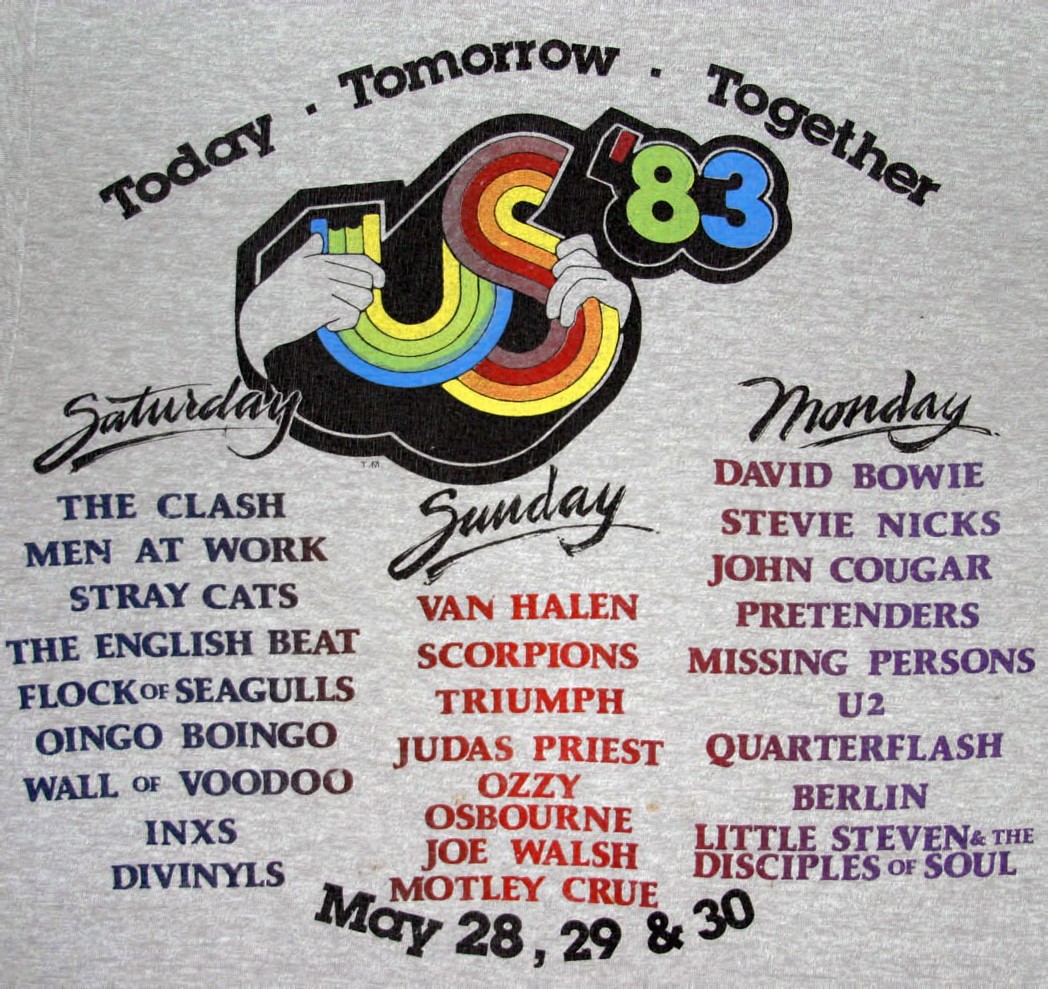 TriumphTheBand's tweet photo. Happy #MemorialDayWeekend!⁠
Where were you on this weekend in '83? We were at #USFest https://t.co/w62YMVAP9p