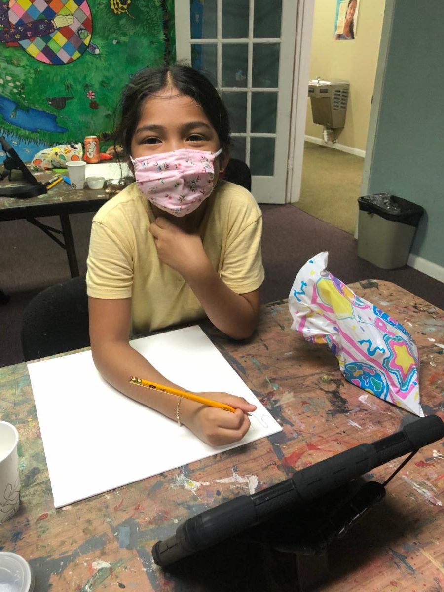 The United Way of Greater Houston is helping NewSpring eliminate the barrier to after school art! Through a generous grant, NewSpring purchased technology to provide to students so they can participate in art classes virtually. Technology access = art class for lots of students!
