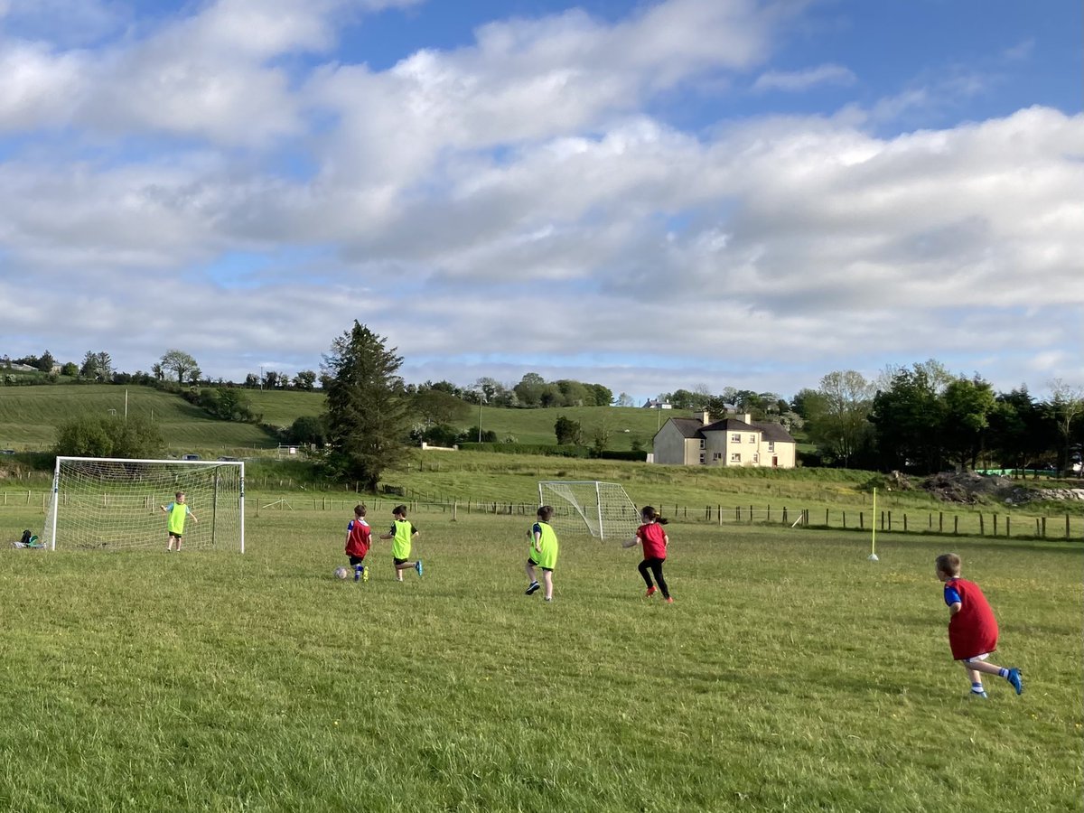 Bantry Bay Rovers (@bayroversbantry) on Twitter photo What a beautiful evening to welcome our U6 Academy to their first session ever at Bantry Bay Rovers ☀️
Well done to all of the players.
Thanks to Brian, Jane and Paul for running the pod so brilliantly ⚽️
#SupportYourLocalTeam #BBRAFC1990 #ActiveKidsAreHappyKids What a beautiful evening to welcome our U6 Academy to their first session ever at Bantry Bay Rovers ☀️
Well done to all of the players.
Thanks to Brian, Jane and Paul for running the pod so brilliantly ⚽️
#SupportYourLocalTeam #BBRAFC1990 #ActiveKidsAreHappyKids