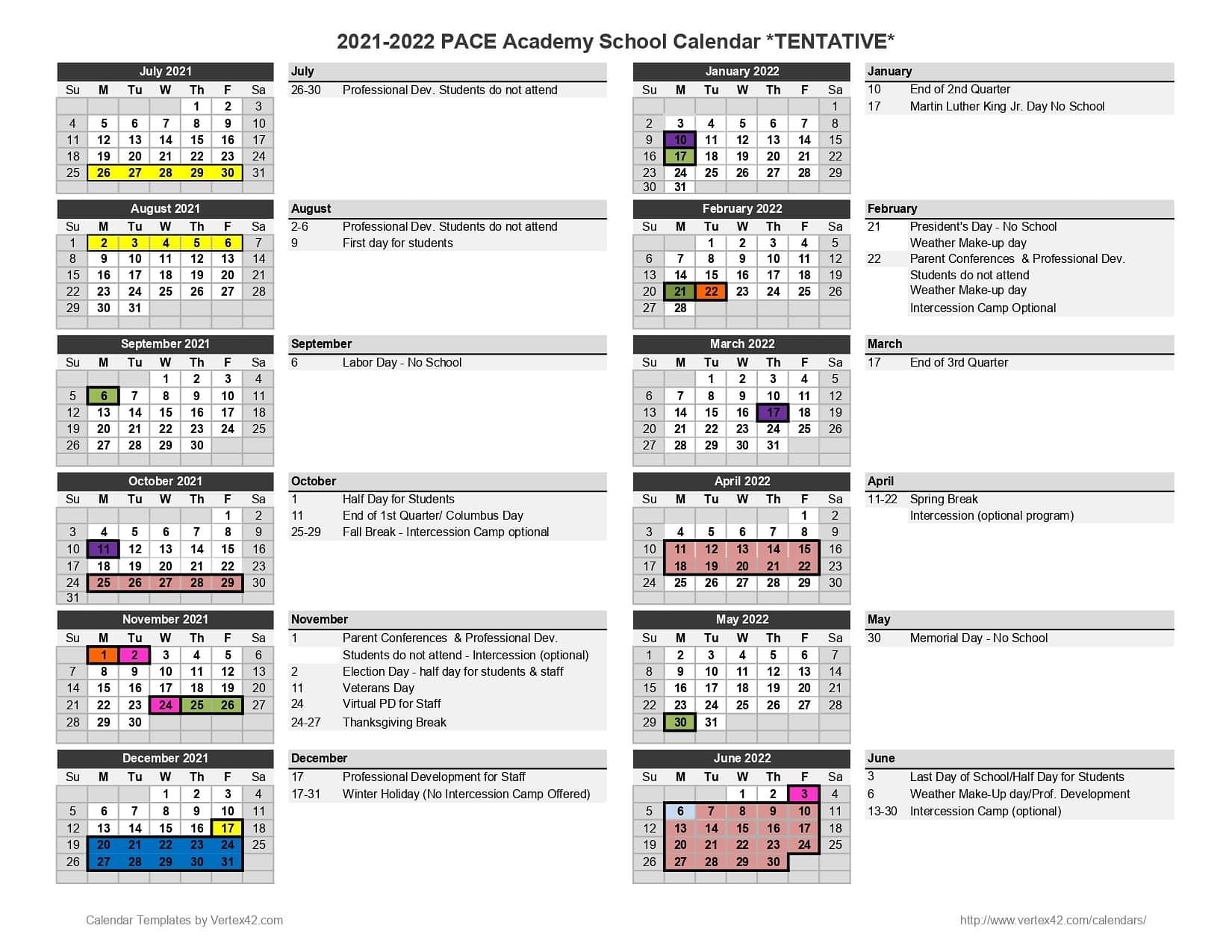 Pace Calendar 2022 Pace Academy På Twitter: "Final 2021-2022 School Calendar  Https://T.co/Coxc8Bltjm" / Twitter