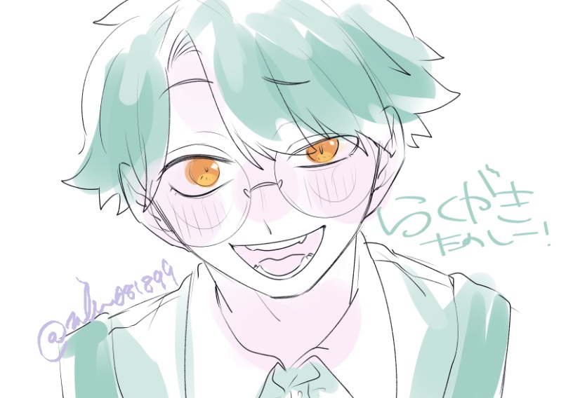 通話中に描いたらくがきんちょ。 