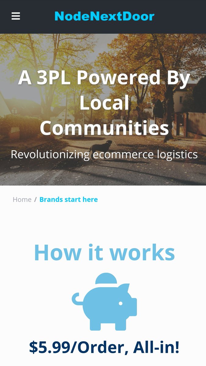 NodeNextDoor's tweet photo. No really! #ecommerce #ecommercetips #supplychain #delivery #warehouse #3pl https://t.co/H5NV79zZ8O
