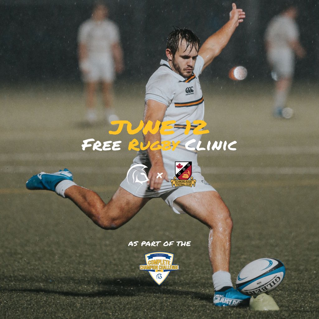Youth Sport shouldn’t be restricted by finances

So we are partnering with local rugby clubs to offer FREE Rugby Clinics in June 12!