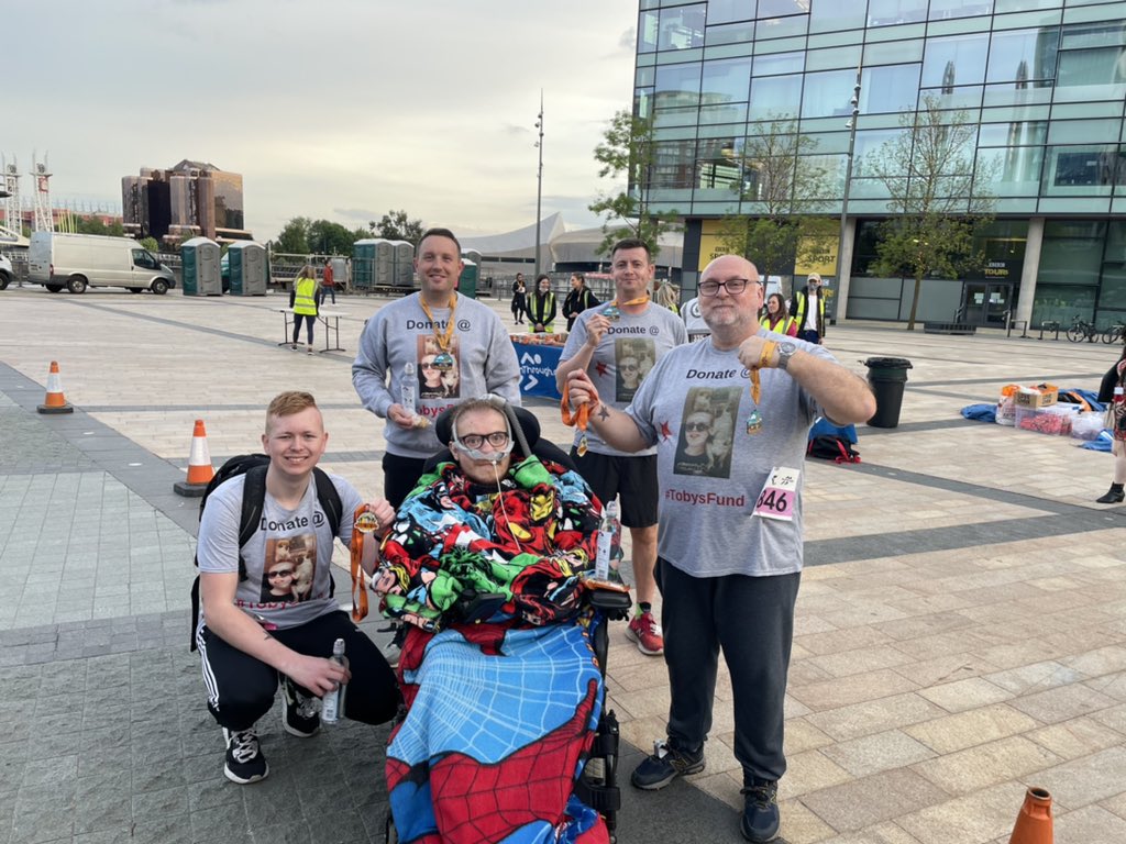 Happy birthday Toby mate! It was an honour to join your family this week completing a 5/10km event in your memory. Target smashed with over £5100 raised so far for #TobysFund. Watching your mum present the money to your chosen charities will be one of my proudest days.