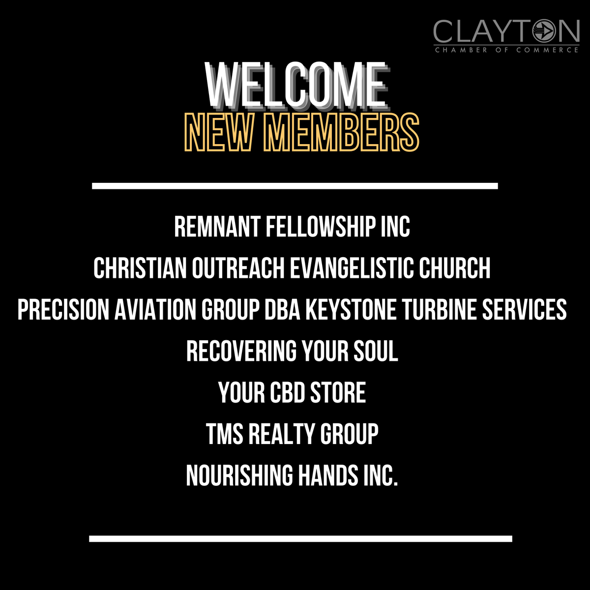 Clayton Chamber of Commerce tweet media
