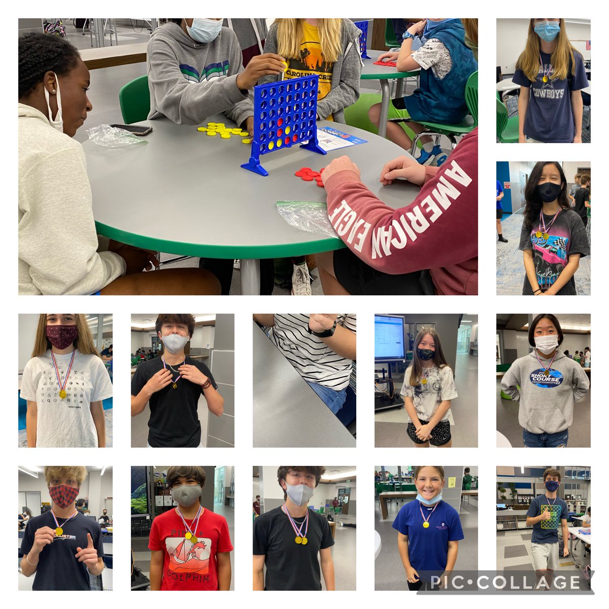 The results are in!  Congratulations to the 1st annual connect 4 tournament in the Hofius Intermediate Alg/Geo classes!  ⁦<a href="/HofiusKISD/">Hofius Intermediate</a>⁩