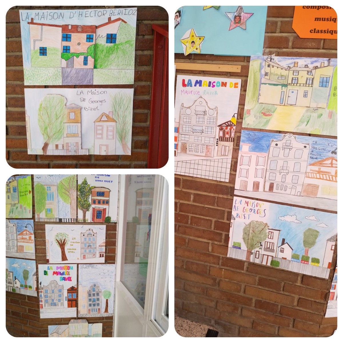 profeconsuerte's tweet photo. Cerramos nuestra Semana Cultural. En sexto, hemos seguido trabajando la arquitectura. Esta vez con dibujos en relieve representando las que fueron, en su día, las casas de compositores célebres de música clásica. Están muy orgullos@s del resultado. @Cpgaudi #proyectoARTE https://t.co/4Rb8IN5iHe