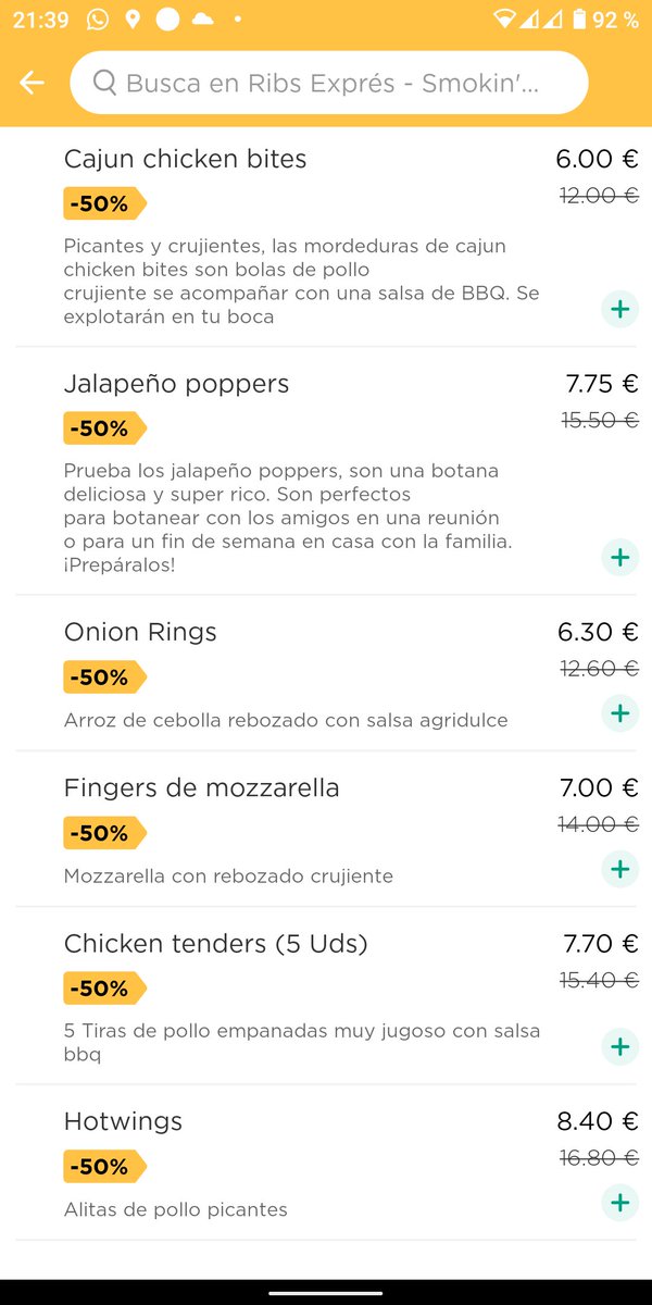 boku1979's tweet photo. @Glovo_ES cuando ofreces un 50% de descuento, no vale doblar el precio original para que se quede a precio normal... O que no sea tan evidente. Aunque Igual es porque con los 12.60€ que valen de normal unos aros de cebolla en este sitio, te traen 2 kilos de aros de cebolla... https://t.co/38O2BrEWvF
