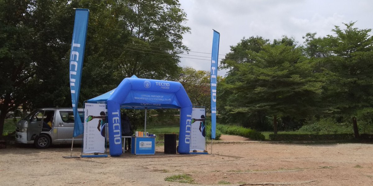 sanjaynisheal's tweet photo. @TECNOMobileNG #TECNOSpark7P #SpeednoCompromise
Tecno at funnab campus ground (bus station) https://t.co/YRm1RLaqsf