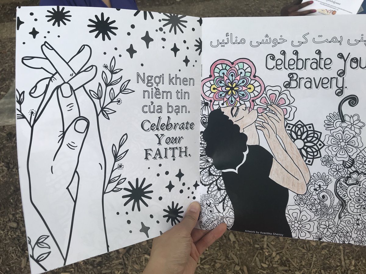 AimeeCho4's tweet photo. SUPPORTING SURVIVORS: For decades, @APIDVRP has helped Asian American victims of domestic violence and sexual assault in the DMV area. They just created a new coloring book for survivors to use as art therapy. Full story this afternoon on News4 @nbcwashington #APAHM https://t.co/Uj0TqBuWOZ