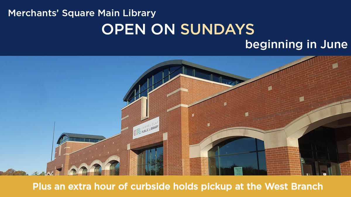 Carmel Clay Library tweet media