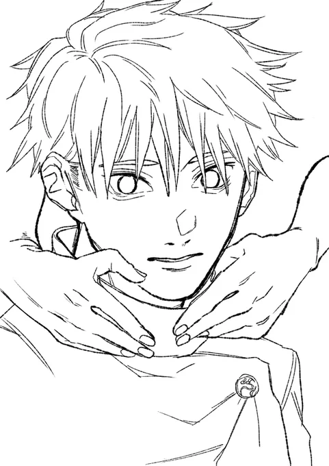 線画〜✌️
久しぶりに描いた‼︎

#呪術廻戦
#伏黒恵 