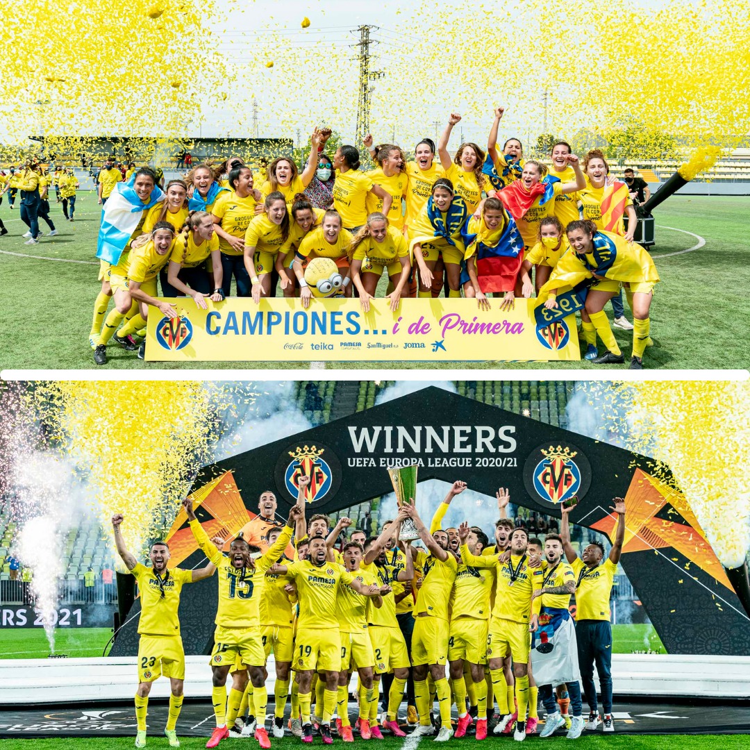 VillarrealCF's tweet photo. Y este 2021 no tenemos un campeón, no...

¡Tenemos 2️⃣!

🏆 @CVFFemenino 
🏆 @EuropaLeague https://t.co/2jVaeGXdZH