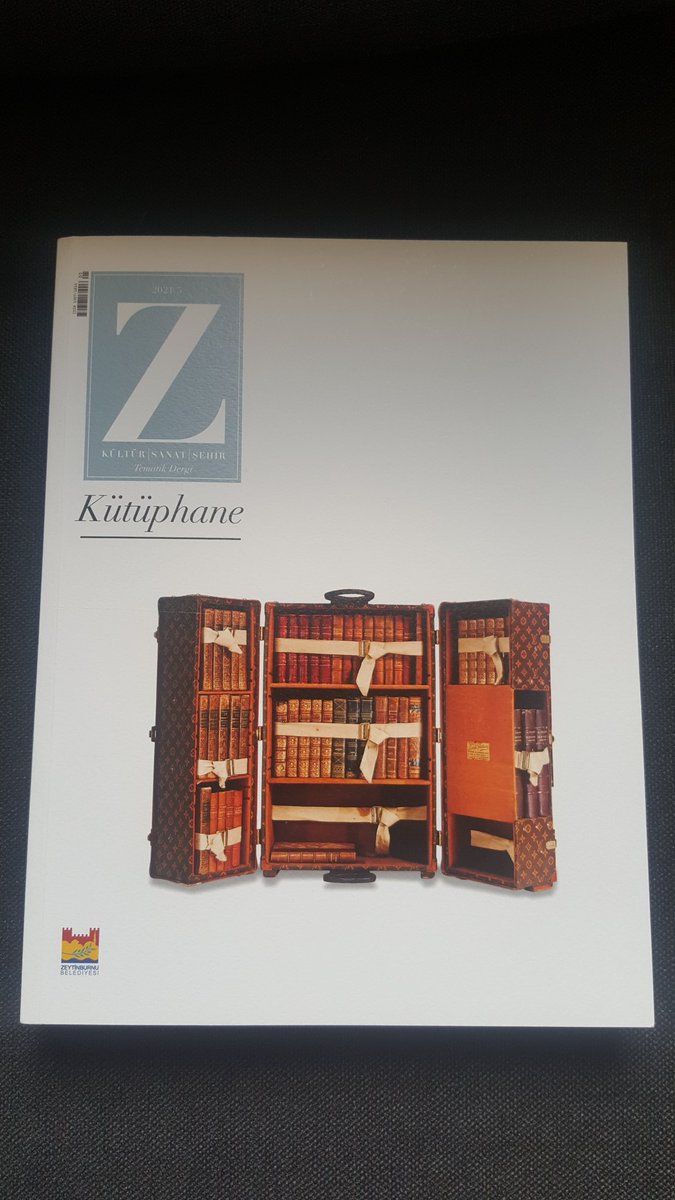 Zeytinburnu Belediyesinin çıkardığı Z dergisinin "Kütüphane" sayısı evladiyelik bir eser olmuş. 508 sayfalık hacmiyle dergiden çok kitap. Diğer belediyelere de örnek olmasını umuyorum. @selahat45564222  <a href="/ZeytinburnuKSM/">Zeytinburnu Kültür Sanat</a>
