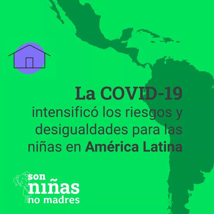 Las niñas latinoamericanas más vulnerables han enfrentado mayores riesgos de violencia sexual y embarazos forzados durante esta crisis de salud mundial. #28M 
Sabemos que el cambio es posible, ¡suma tu firma para que sigan siendo #NiñasNoMadres! ---&gt; ninasnomadres.org/alza-la-voz
