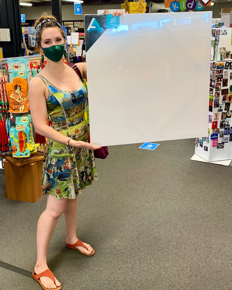 artmartstl's tweet photo. #sayyestoartstl @maxine_thirteen was in for an Art of Paws 🐾 canvas. #artofpaws2021 https://t.co/WhmRUFYrJi