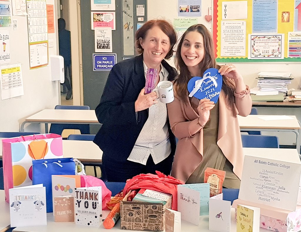 I still cannot believe our lovely Y11s are leaving us!🥺 I feel so humbled and honoured to have taught such a resilient group of young people both in form and Spanish Y11 class. Wish you all the best in your bright future ahead! We're so proud!❤🤗🥳 <a href="/allsaintsccduk/">All Saints CC</a>  @mflascc