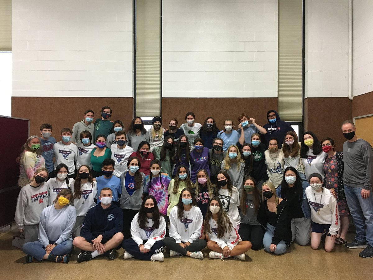 CampusMinSVHS's tweet photo. Grateful for all who joined us for #K88 this week! Special thank you to our amazing student & adult leaders, to our graduated seniors, and to Cabrini Retreat Center. And apparently...now we go forth putting #LoveInAction! https://t.co/ZC9Y4NoXra