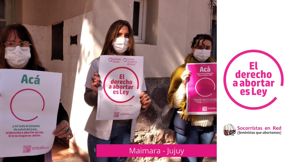socorristasarg's tweet photo. ¿Puede una institución del sistema público de salud negarse a practicarme un aborto por manifestarse Objetora? No. 
En #Jujuy #ElDerechoaAbortarEsLey! https://t.co/CbnWt7uHjd