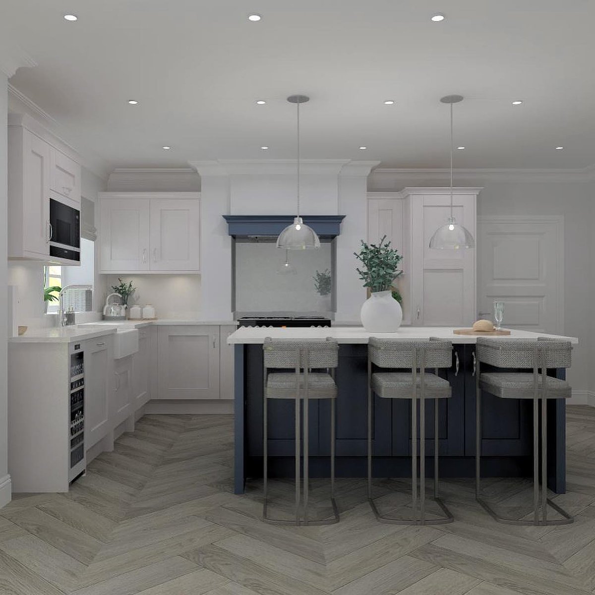 AcaeliaKB's tweet photo. We’re excited to share these visuals of an upcoming kitchen installation that we’re going to be undertaking in Prestbury in the coming weeks - it’s going to be simply beautiful 🏡 Happy Bank Holiday weekend, everybody 🤍 #Macclesfield #Cheshire #KitchenVisual #CheshireLife https://t.co/zWYnsP6Bpr